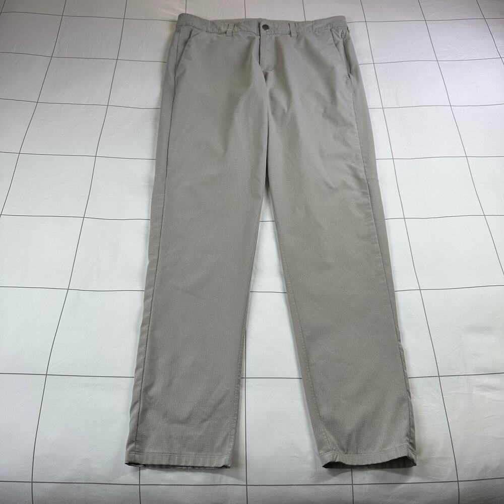 Lululemon Pants Mens 34 Commission Slim Fit Ventlight Performance Chino Golf